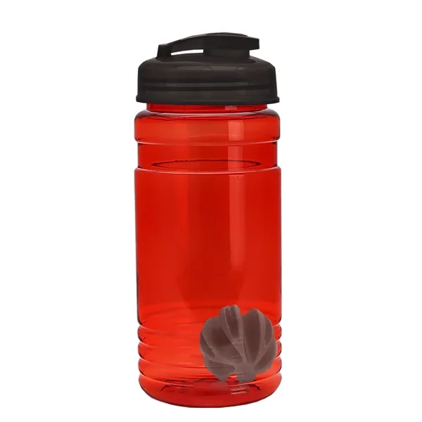 20 oz / 600ml Transparent Shaker Bottle with Mixing Ball and... from ASI 40480 Koozie Group