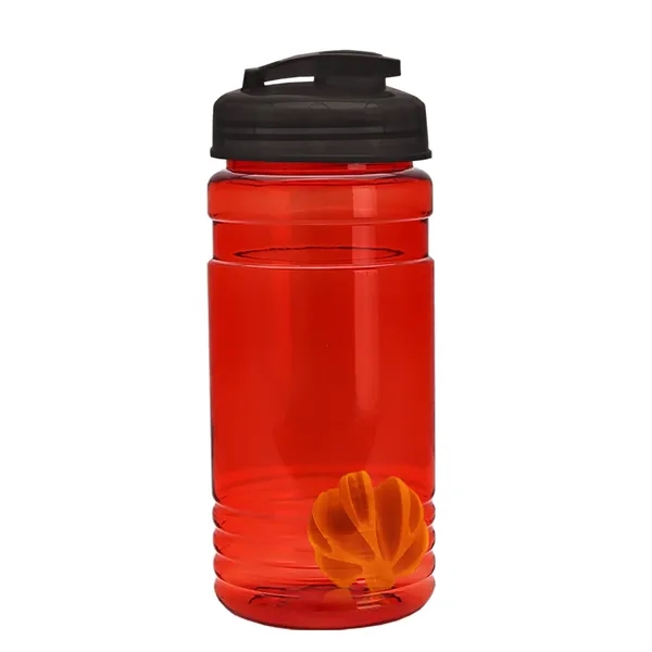 20 oz / 600ml Transparent Shaker Bottle with Mixing Ball and... from ASI 40480 Koozie Group