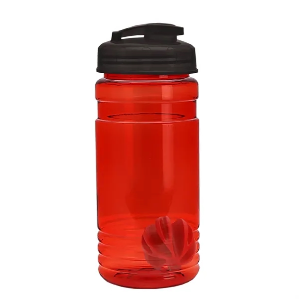 20 oz / 600ml Transparent Shaker Bottle with Mixing Ball and... from ASI 40480 Koozie Group