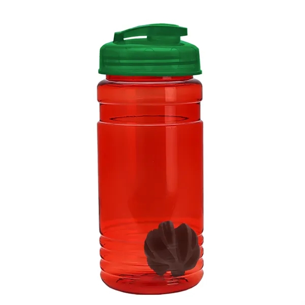 20 oz / 600ml Transparent Shaker Bottle with Mixing Ball and... from ASI 40480 Koozie Group