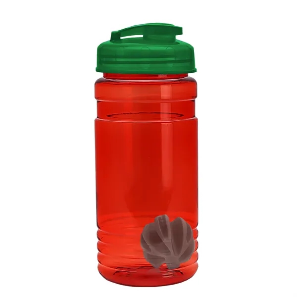 20 oz / 600ml Transparent Shaker Bottle with Mixing Ball and... from ASI 40480 Koozie Group