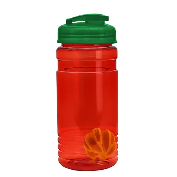 20 oz / 600ml Transparent Shaker Bottle with Mixing Ball and... from ASI 40480 Koozie Group