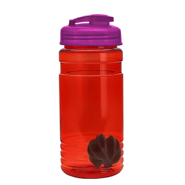 20 oz / 600ml Transparent Shaker Bottle with Mixing Ball and... from ASI 40480 Koozie Group