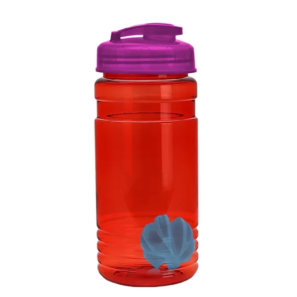 20 oz / 600ml Transparent Shaker Bottle with Mixing Ball and... from ASI 40480 Koozie Group