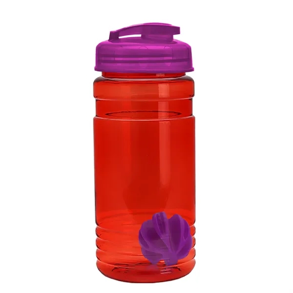 20 oz / 600ml Transparent Shaker Bottle with Mixing Ball and... from ASI 40480 Koozie Group