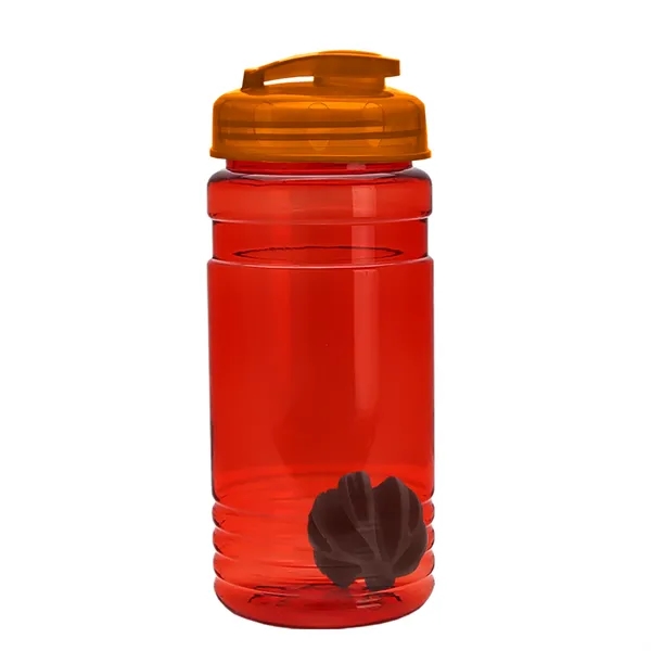 20 oz / 600ml Transparent Shaker Bottle with Mixing Ball and... from ASI 40480 Koozie Group