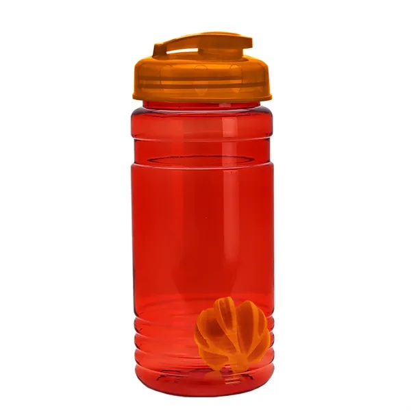 20 oz / 600ml Transparent Shaker Bottle with Mixing Ball and... from ASI 40480 Koozie Group