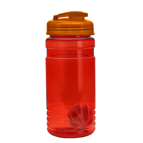 20 oz / 600ml Transparent Shaker Bottle with Mixing Ball and... from ASI 40480 Koozie Group