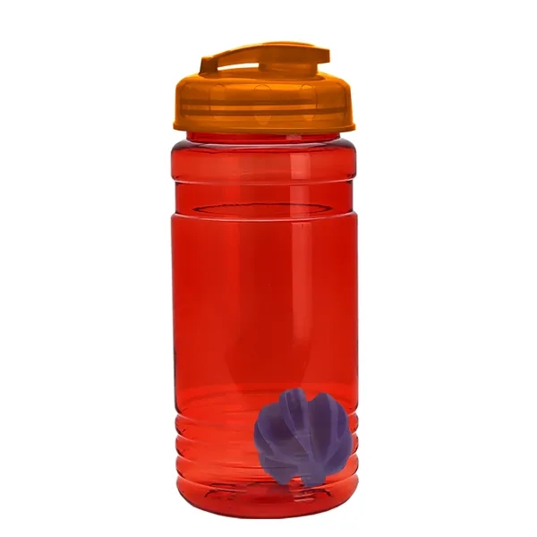 20 oz / 600ml Transparent Shaker Bottle with Mixing Ball and... from ASI 40480 Koozie Group