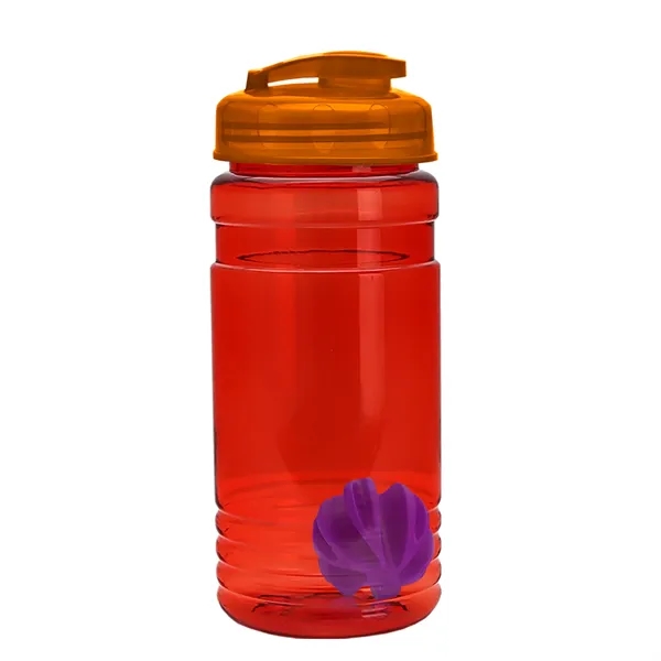 20 oz / 600ml Transparent Shaker Bottle with Mixing Ball and... from ASI 40480 Koozie Group