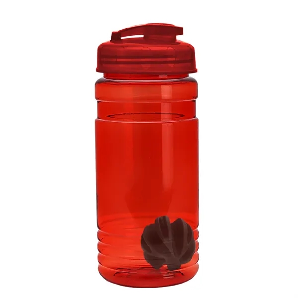 20 oz / 600ml Transparent Shaker Bottle with Mixing Ball and... from ASI 40480 Koozie Group