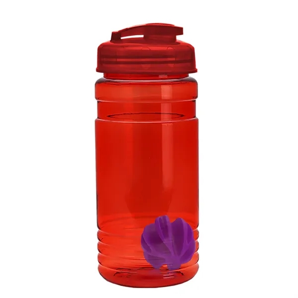 20 oz / 600ml Transparent Shaker Bottle with Mixing Ball and... from ASI 40480 Koozie Group