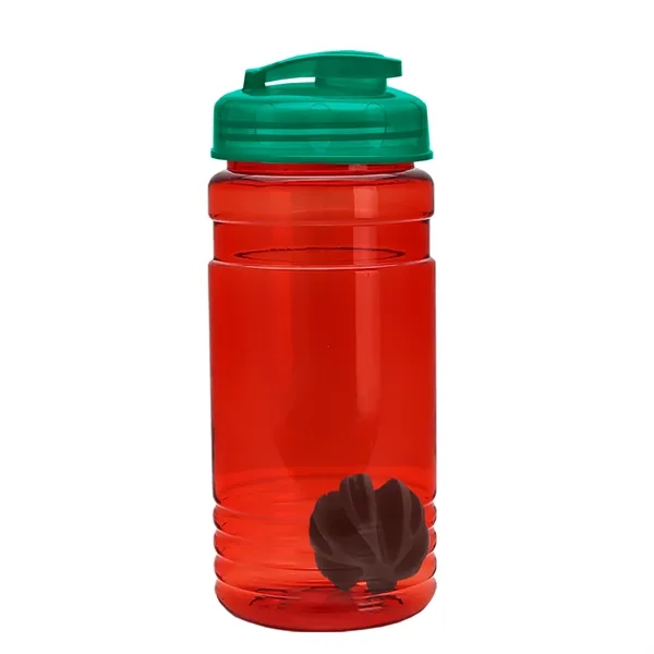 20 oz / 600ml Transparent Shaker Bottle with Mixing Ball and... from ASI 40480 Koozie Group