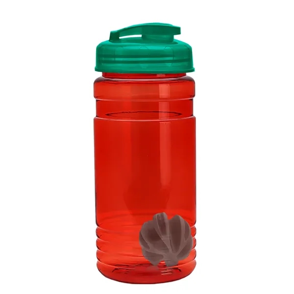 20 oz / 600ml Transparent Shaker Bottle with Mixing Ball and... from ASI 40480 Koozie Group