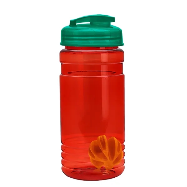 20 oz / 600ml Transparent Shaker Bottle with Mixing Ball and... from ASI 40480 Koozie Group