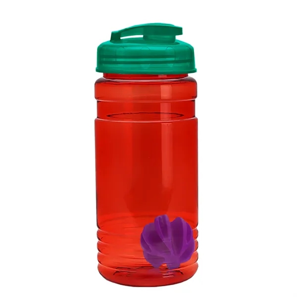 20 oz / 600ml Transparent Shaker Bottle with Mixing Ball and... from ASI 40480 Koozie Group