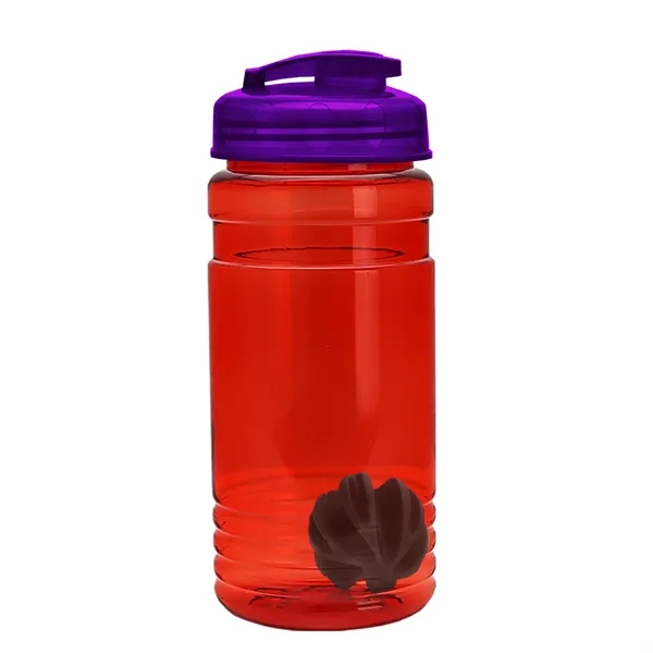 20 oz / 600ml Transparent Shaker Bottle with Mixing Ball and... from ASI 40480 Koozie Group