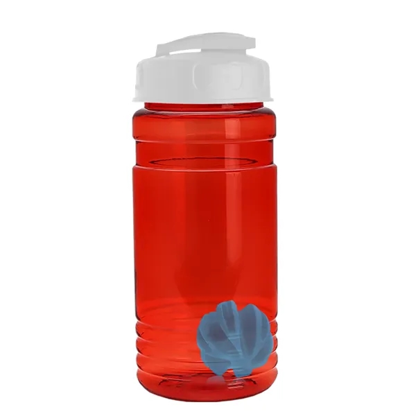 20 oz / 600ml Transparent Shaker Bottle with Mixing Ball and... from ASI 40480 Koozie Group