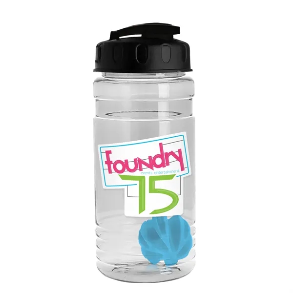 20 oz / 600ml Transparent Shaker Bottle with Mixing Ball and... from ASI 40480 Koozie Group
