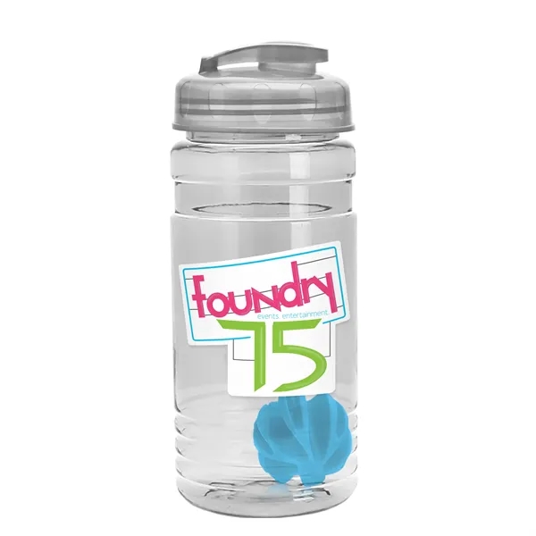 20 oz / 600ml Transparent Shaker Bottle with Mixing Ball and... from ASI 40480 Koozie Group