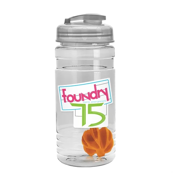 20 oz / 600ml Transparent Shaker Bottle with Mixing Ball and... from ASI 40480 Koozie Group