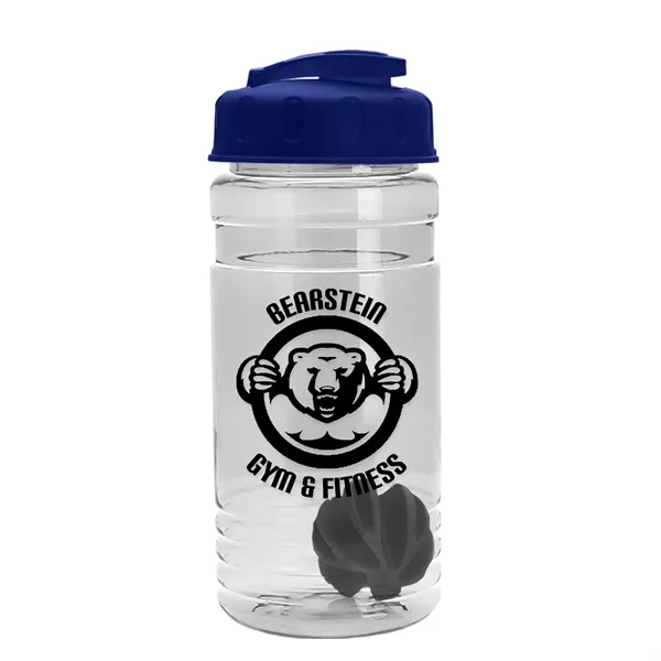 20 oz / 600ml Transparent Shaker Bottle with Mixing Ball and... from ASI 40480 Koozie Group