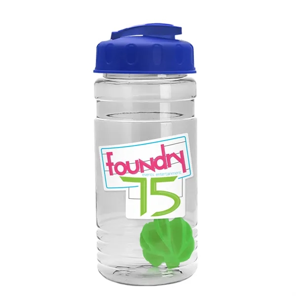 20 oz / 600ml Transparent Shaker Bottle with Mixing Ball and... from ASI 40480 Koozie Group