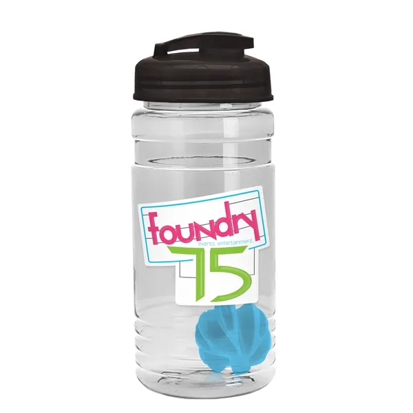 20 oz / 600ml Transparent Shaker Bottle with Mixing Ball and... from ASI 40480 Koozie Group