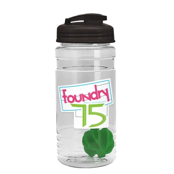 20 oz / 600ml Transparent Shaker Bottle with Mixing Ball and... from ASI 40480 Koozie Group