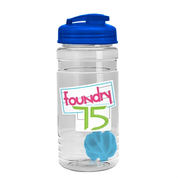 20 oz / 600ml Transparent Shaker Bottle with Mixing Ball and... from ASI 40480 Koozie Group