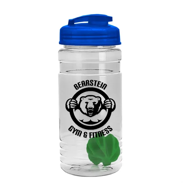 20 oz / 600ml Transparent Shaker Bottle with Mixing Ball and... from ASI 40480 Koozie Group