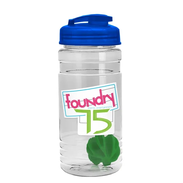 20 oz / 600ml Transparent Shaker Bottle with Mixing Ball and... from ASI 40480 Koozie Group