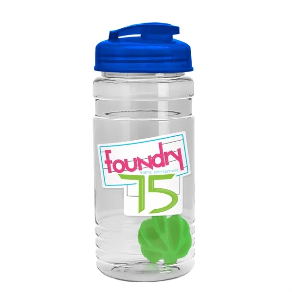 20 oz / 600ml Transparent Shaker Bottle with Mixing Ball and... from ASI 40480 Koozie Group