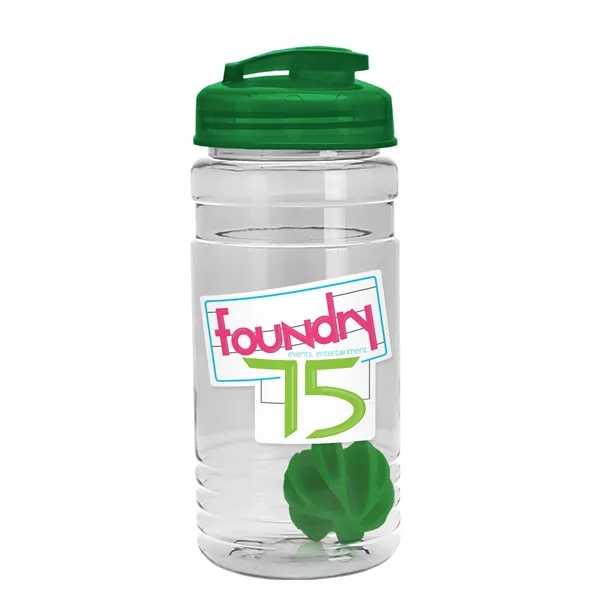 20 oz / 600ml Transparent Shaker Bottle with Mixing Ball and... from ASI 40480 Koozie Group