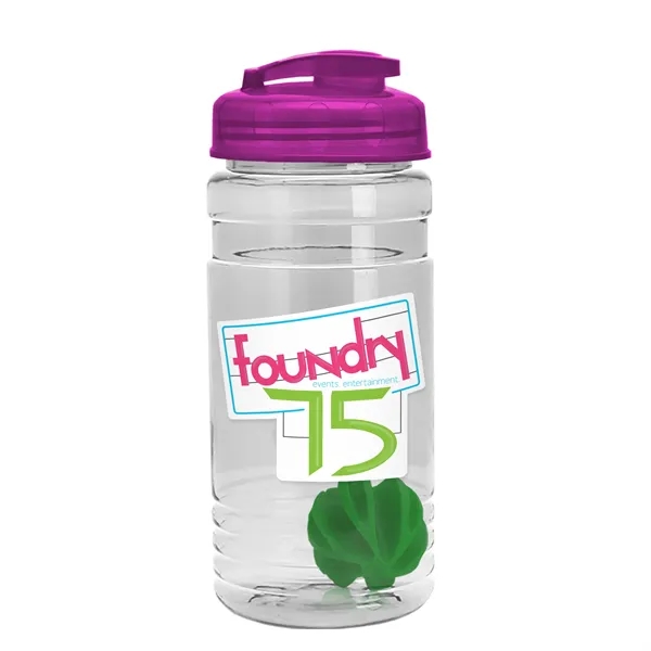 20 oz / 600ml Transparent Shaker Bottle with Mixing Ball and... from ASI 40480 Koozie Group