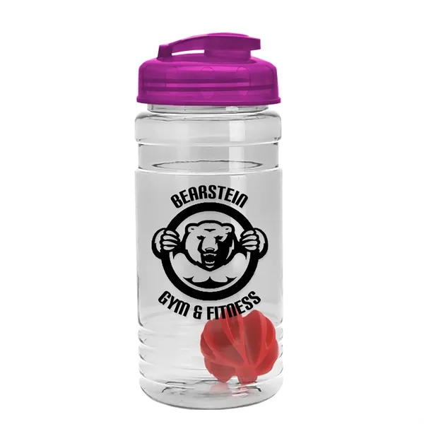 20 oz / 600ml Transparent Shaker Bottle with Mixing Ball and... from ASI 40480 Koozie Group