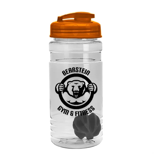 20 oz / 600ml Transparent Shaker Bottle with Mixing Ball and... from ASI 40480 Koozie Group