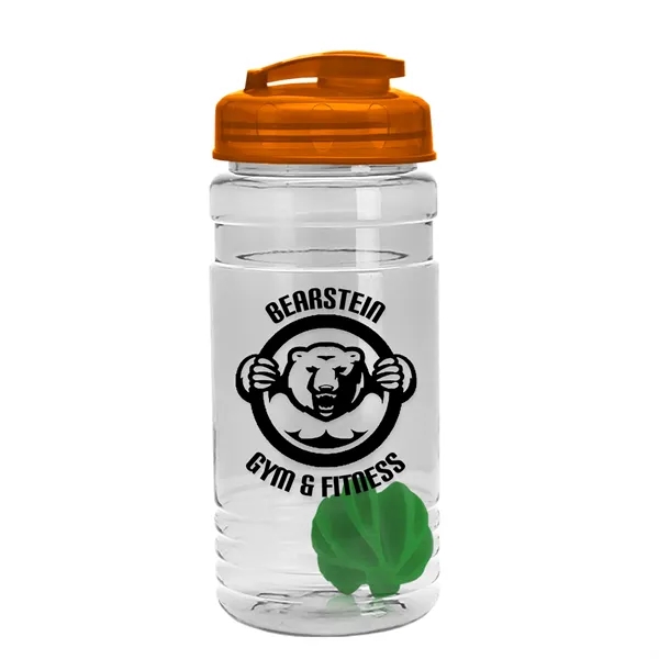 20 oz / 600ml Transparent Shaker Bottle with Mixing Ball and... from ASI 40480 Koozie Group