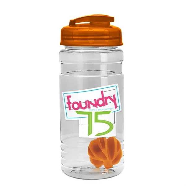 20 oz / 600ml Transparent Shaker Bottle with Mixing Ball and... from ASI 40480 Koozie Group