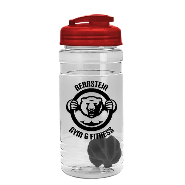 20 oz / 600ml Transparent Shaker Bottle with Mixing Ball and... from ASI 40480 Koozie Group