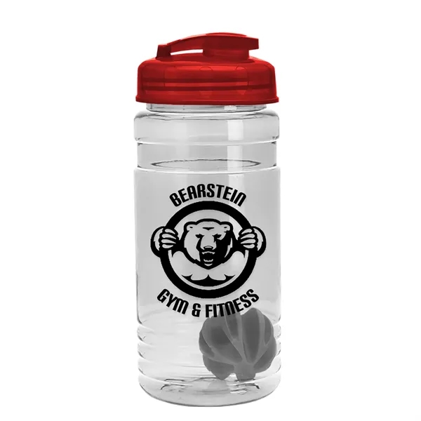 20 oz / 600ml Transparent Shaker Bottle with Mixing Ball and... from ASI 40480 Koozie Group