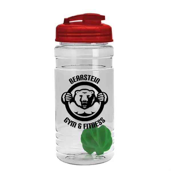20 oz / 600ml Transparent Shaker Bottle with Mixing Ball and... from ASI 40480 Koozie Group