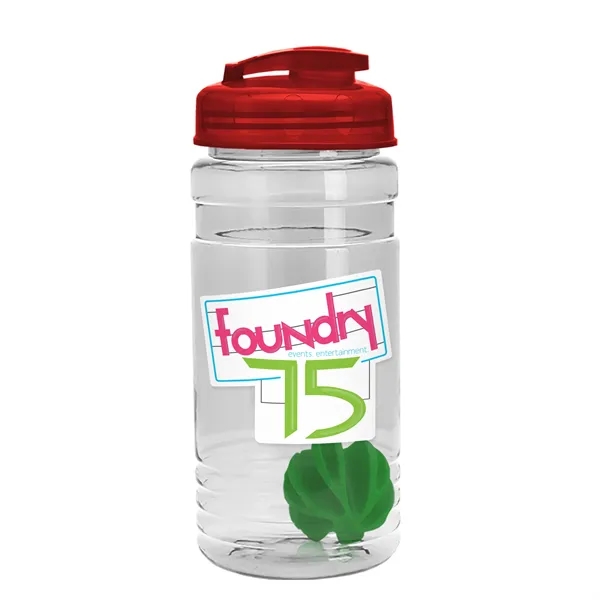 20 oz / 600ml Transparent Shaker Bottle with Mixing Ball and... from ASI 40480 Koozie Group