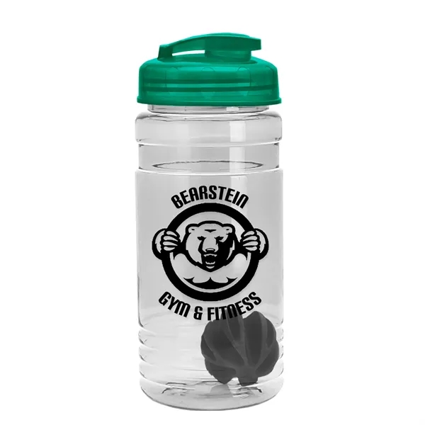 20 oz / 600ml Transparent Shaker Bottle with Mixing Ball and... from ASI 40480 Koozie Group