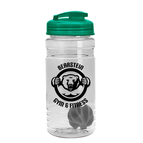 20 oz / 600ml Transparent Shaker Bottle with Mixing Ball and... from ASI 40480 Koozie Group