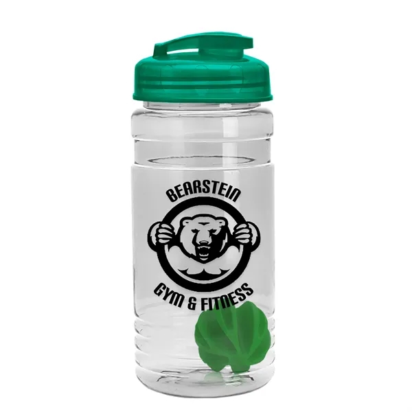 20 oz / 600ml Transparent Shaker Bottle with Mixing Ball and... from ASI 40480 Koozie Group