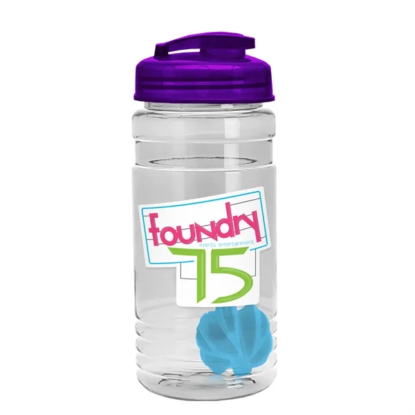 20 oz / 600ml Transparent Shaker Bottle with Mixing Ball and... from ASI 40480 Koozie Group