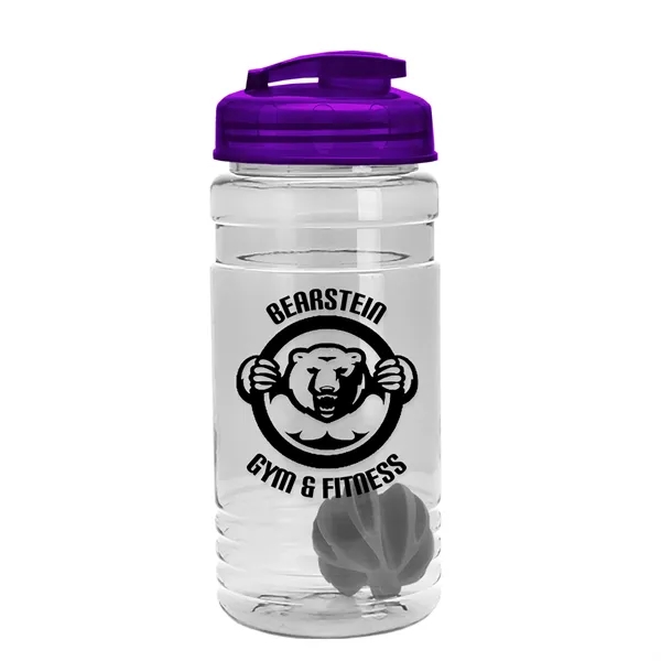20 oz / 600ml Transparent Shaker Bottle with Mixing Ball and... from ASI 40480 Koozie Group