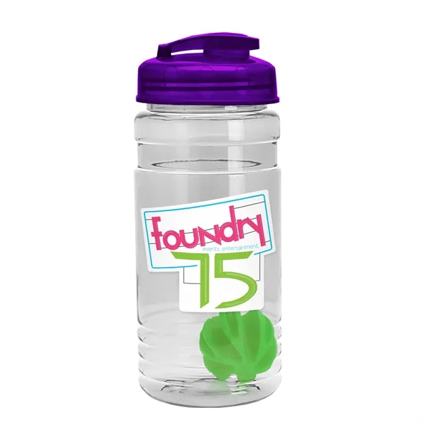 20 oz / 600ml Transparent Shaker Bottle with Mixing Ball and... from ASI 40480 Koozie Group