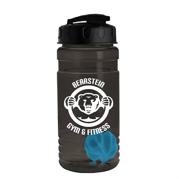 20 oz / 600ml Transparent Shaker Bottle with Mixing Ball and... from ASI 40480 Koozie Group